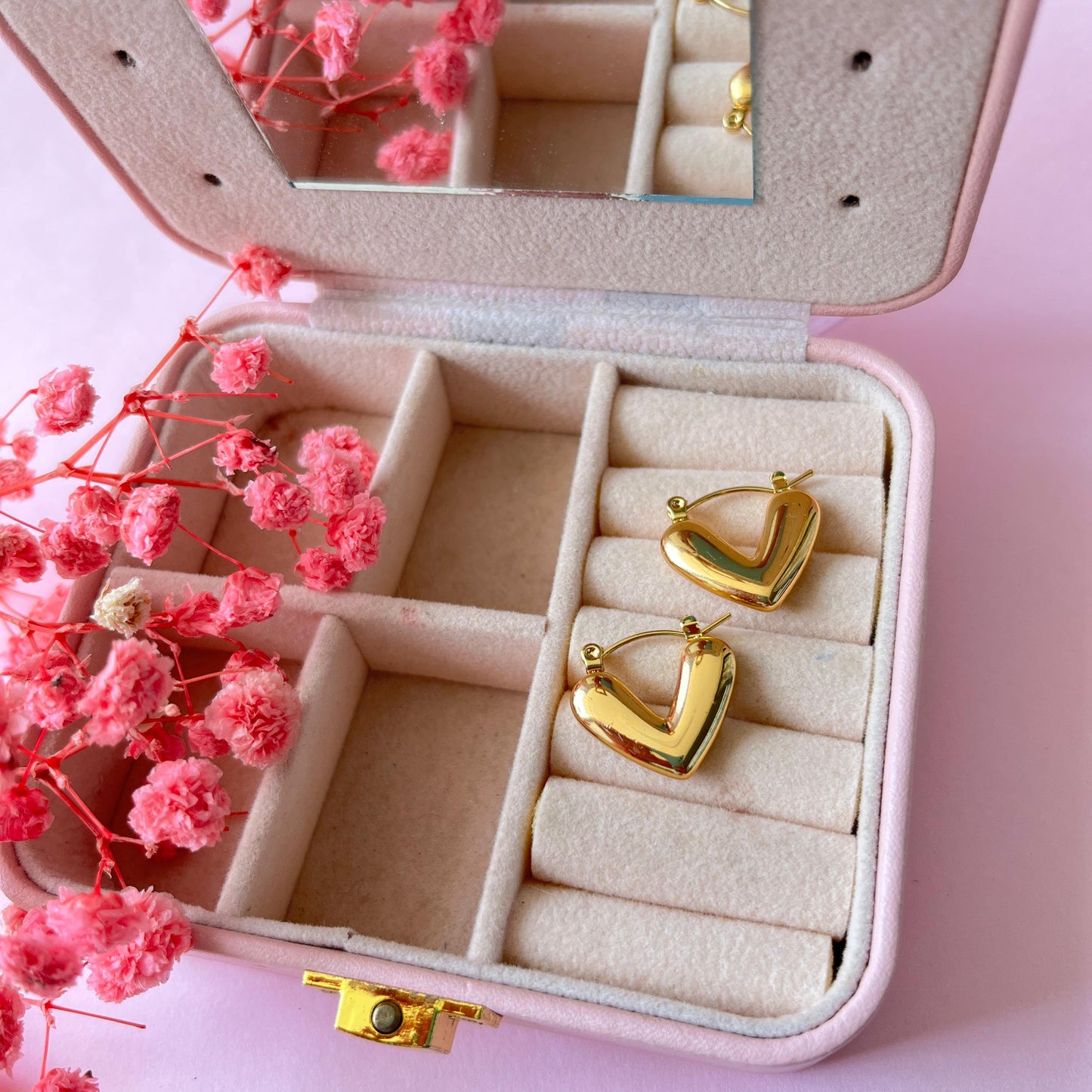 Aretes corazón