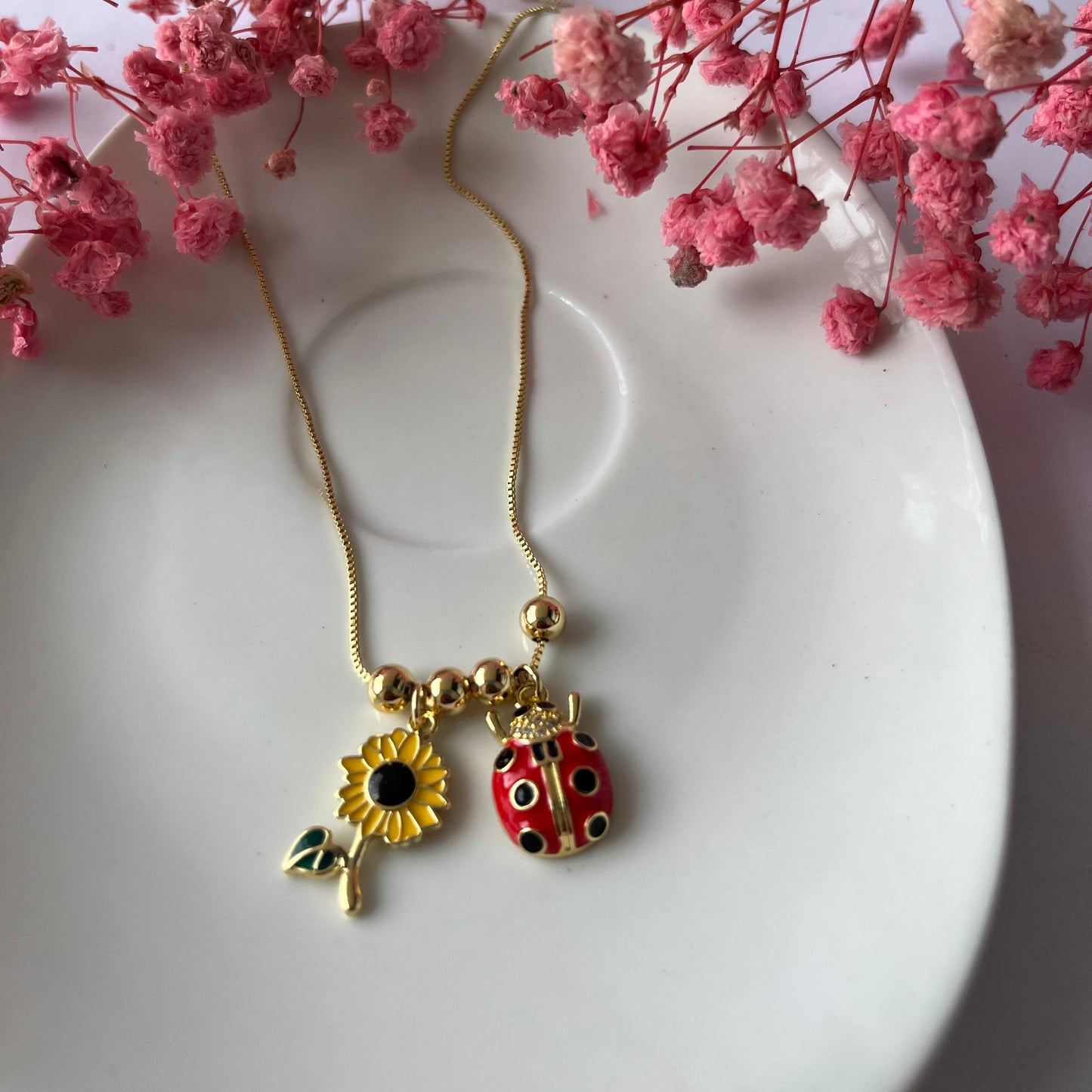 Collar catrina/ girasol