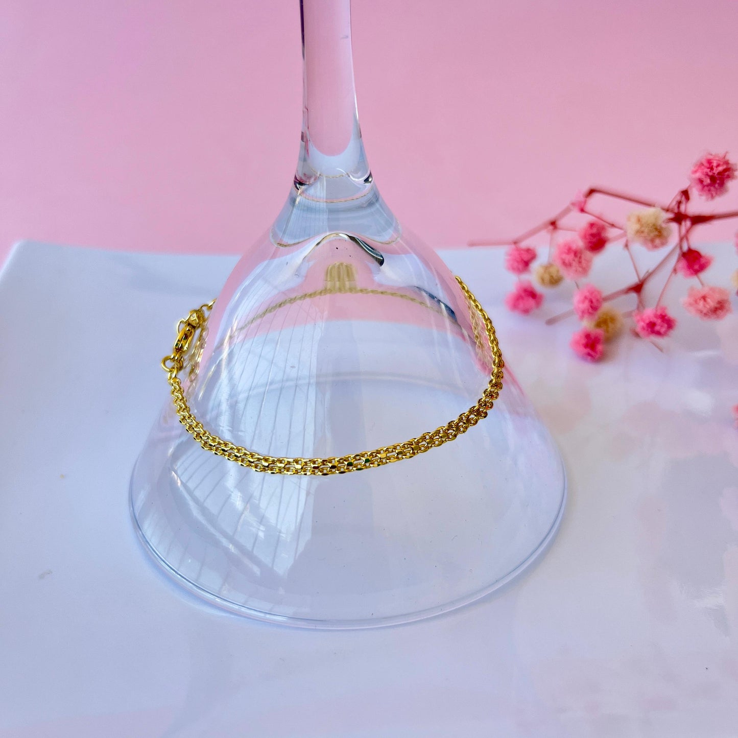 Pulsera tipo estabón pequeño