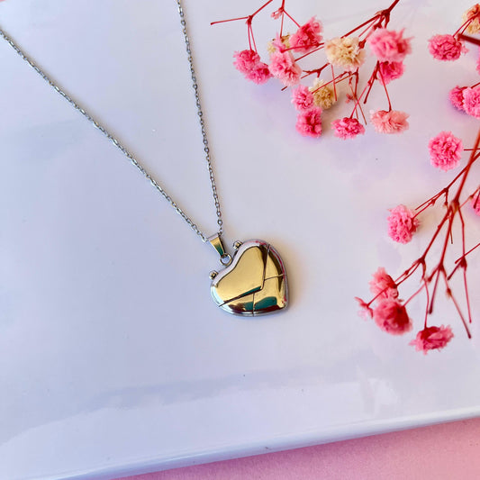 Relicario Placa "I Love You"