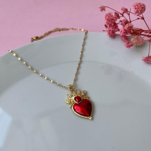 Collar Corazón Milagrito