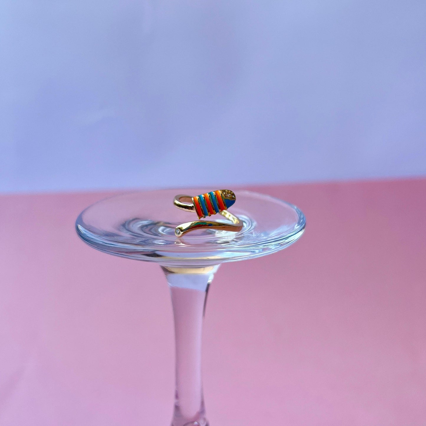 Anillo espiral colores