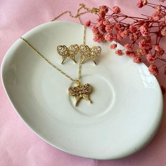 Conjunto Mariposa Pedrería