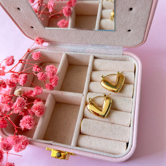 Aretes corazón