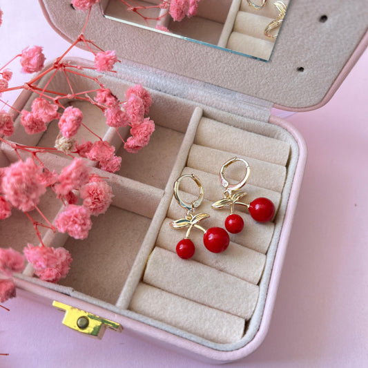 Aretes Cereza