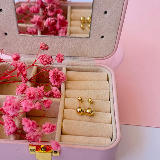 Aretes Tipo Broquel