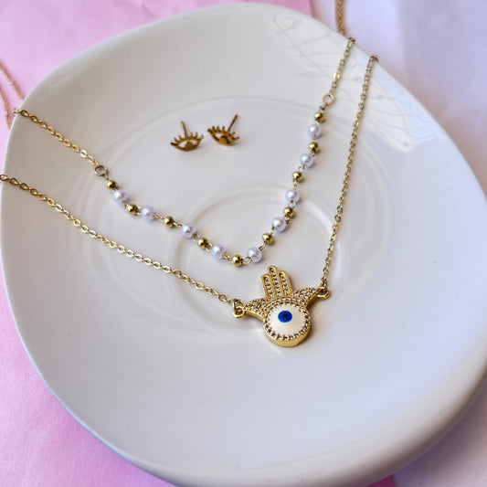 Conjunto Doble Mano De Fatima