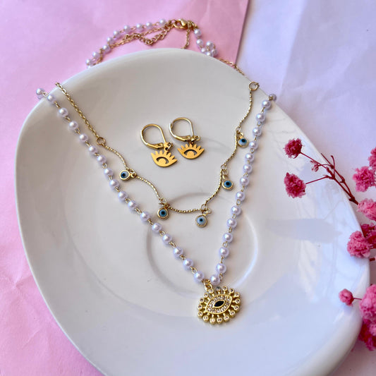Conjunto Doble Ojo Turco