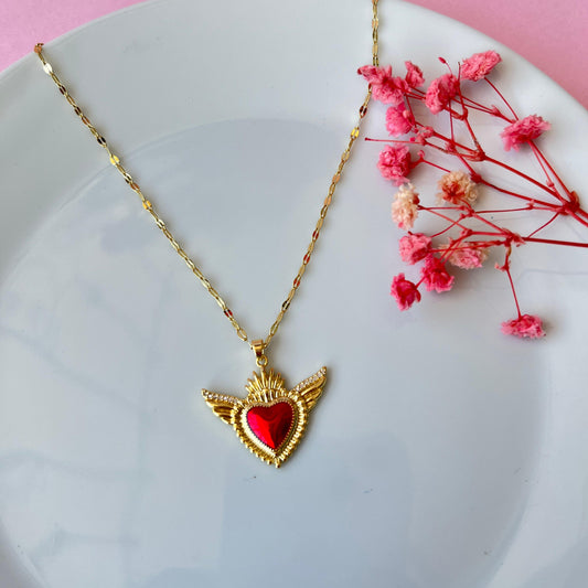 Collar Corazón Milagrito