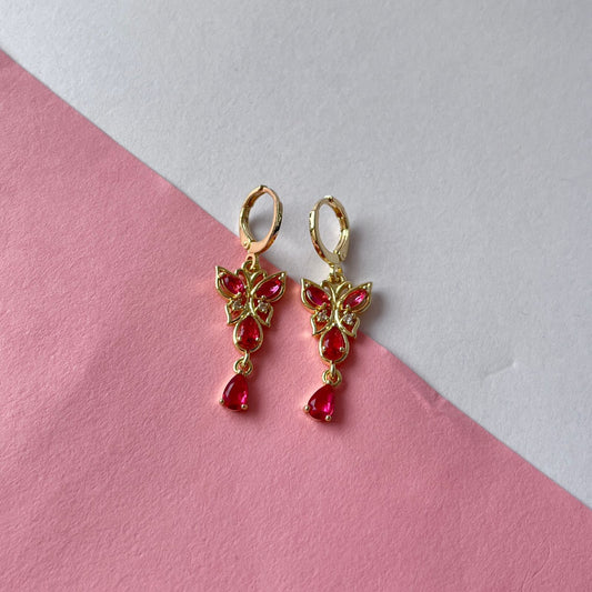 Huggies Mariposa Pedrería Roja