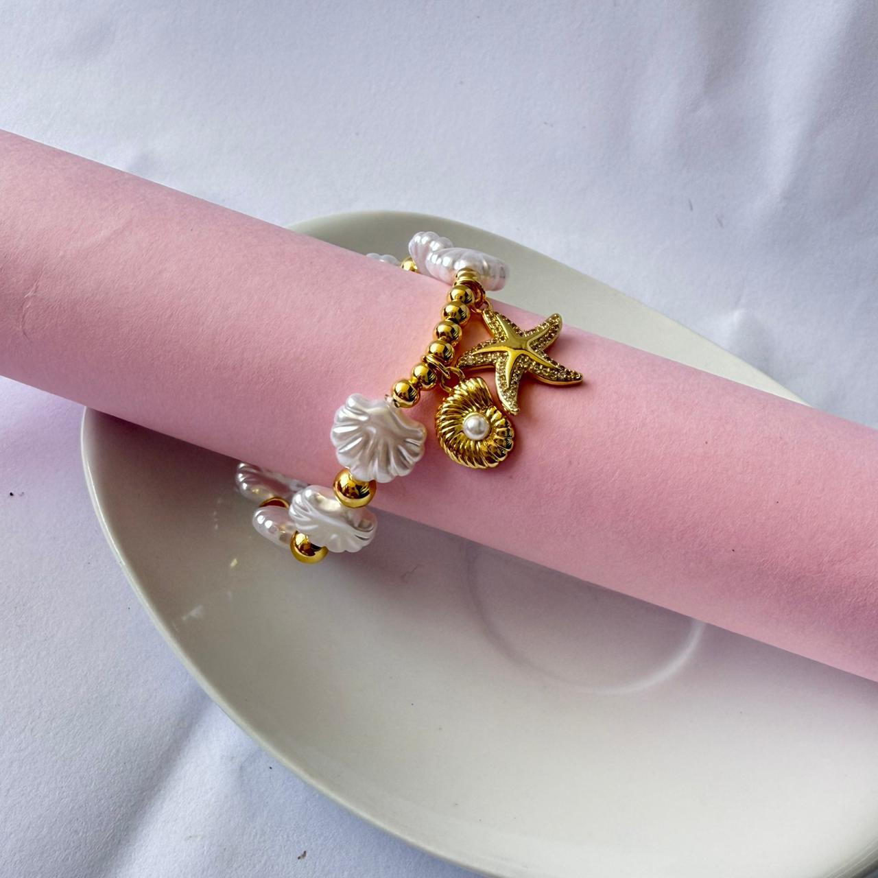 Pulsera Conchas/Estrella