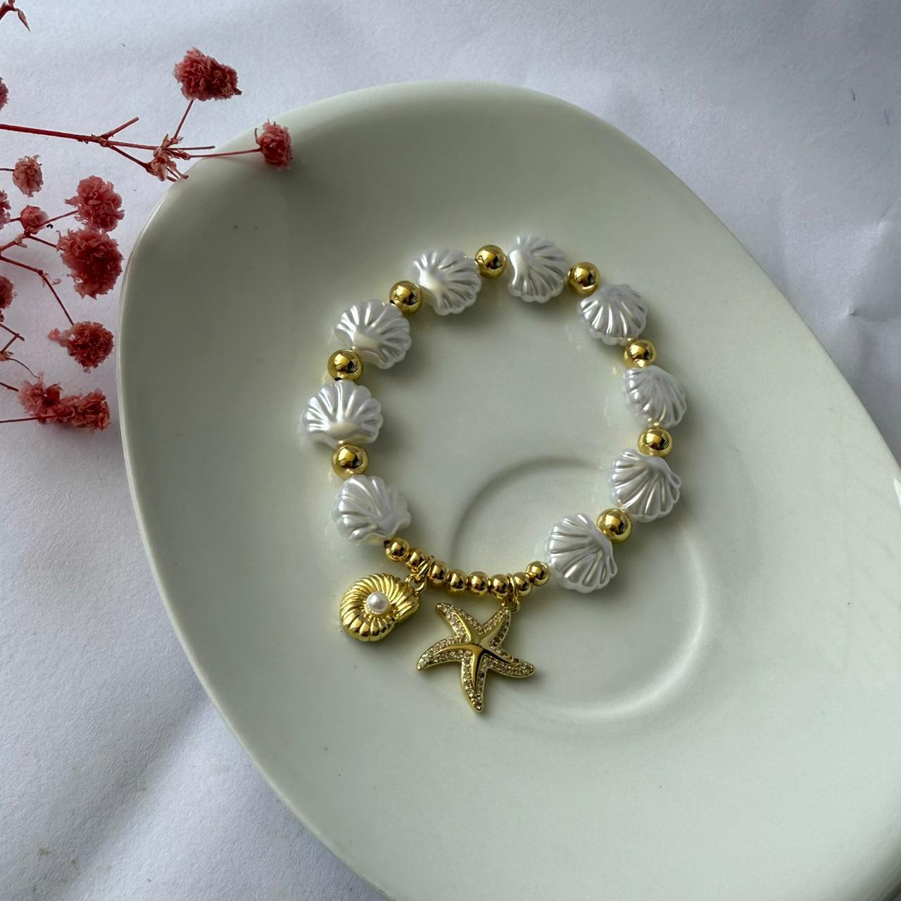Pulsera Conchas/Estrella