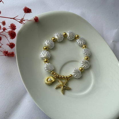 Pulsera Conchas/Estrella