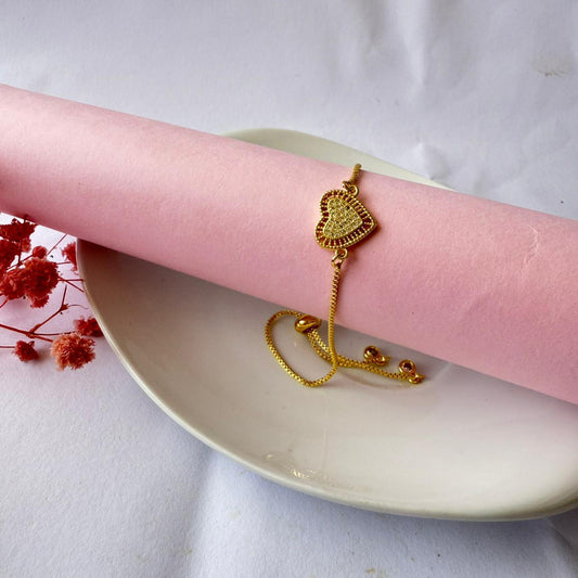 Pulsera Ajustable Corazón