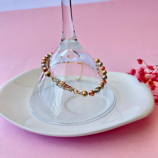 Pulsera san judas 3 oros